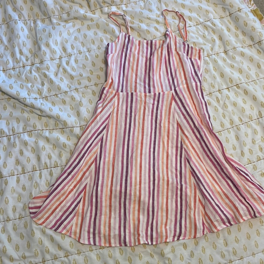 Gap Striped Mini Tank Dress